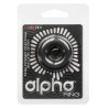 alpha ring by Calextotics Cockring Alpha Black 20mm